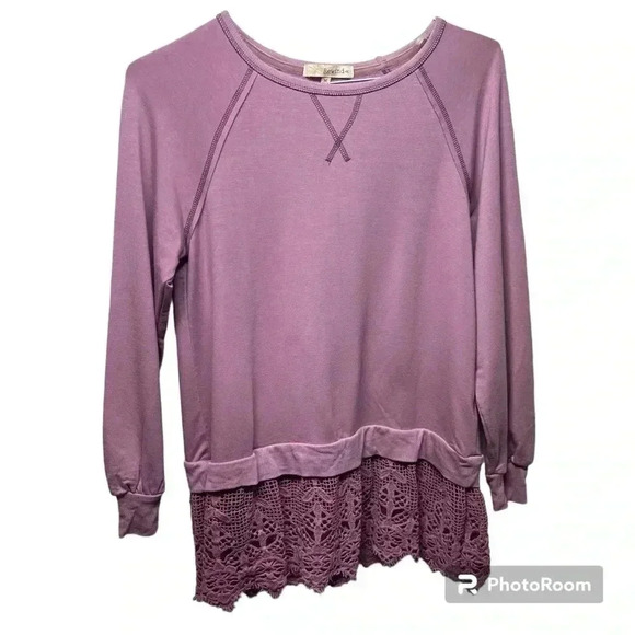 Rewind women's  blouse-tunic purple  size Medium - Picture 1 of 8